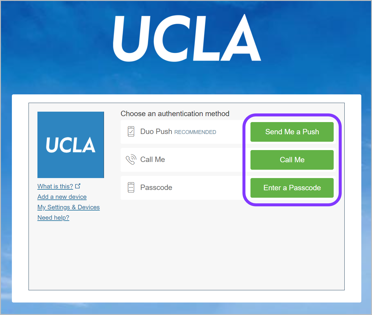 Multi-Factor Authentication methods highlighted.
