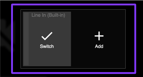 Choose a different audio source in Panopto
